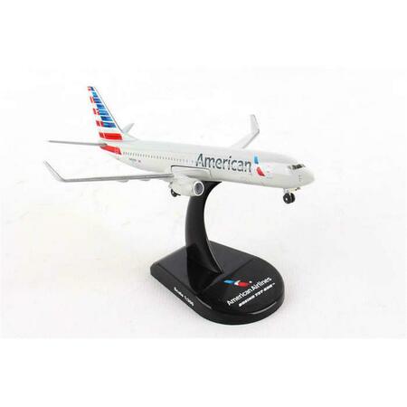 POSTAGE STAMP PLANES 1-300 AA American Airlines Boeing 737-800 Model Airplane PO84219